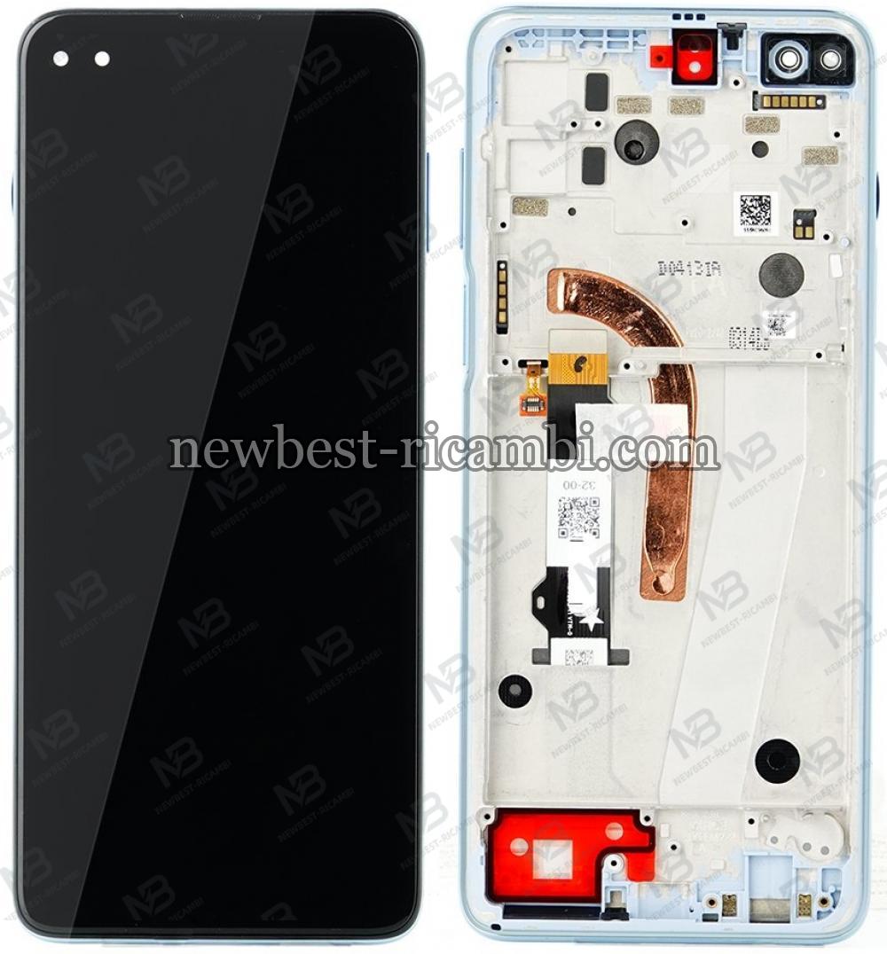 Motorola Moto G100 XT2125 Touch + Lcd + Frame White Original