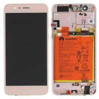 Huawei Honor 8 Touch + Lcd + Frame Battery Pink Service Pack