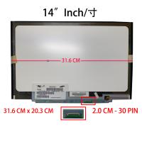 computer led 14" LTN141AT11 30pin lcd display