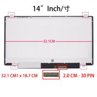 computer led 14.0" led HB140FH1 30 pin lcd display