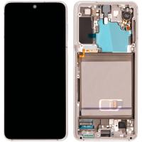 Samsung Galaxy S21 G991 Touch+Lcd+Frame Phantom White Service Pack