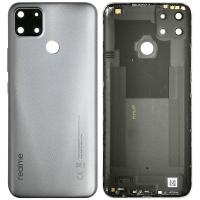 Realme 7i Rmx2193  Back Cover Silver + Camera Glass Original