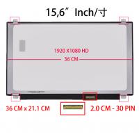 Computer Led 15.6 Slim 30 Pin 36CM HD NV156FHM-N42 Lcd