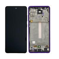 Samsung Galaxy A52 A525/A52 5G A526 Touch+Lcd+Frame Violet Service Pack