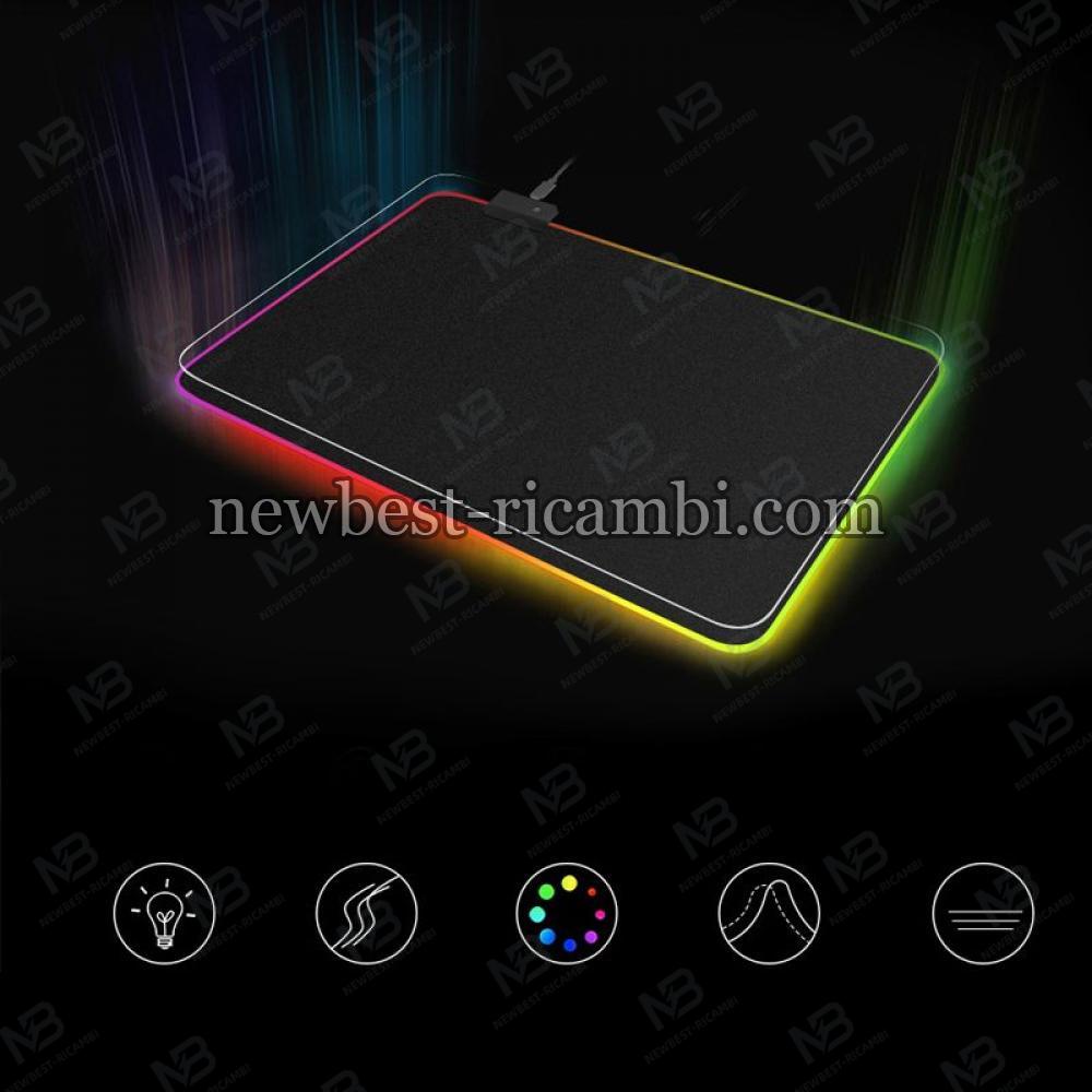 Gaming Mouse Pad For Players RGB LED Size 25x35cm