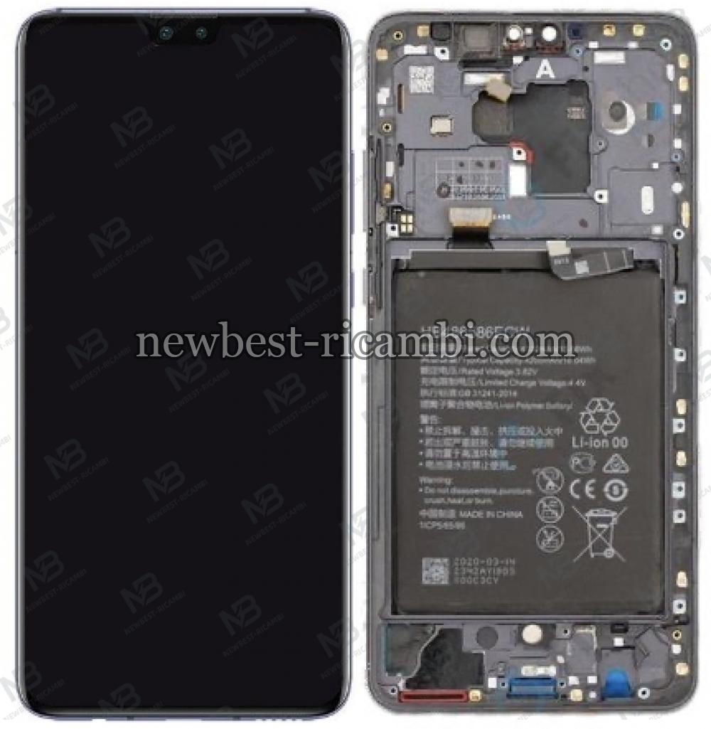 Huawei Mate 30 Touch+Lcd + Frame + Battery Black Service Pack
