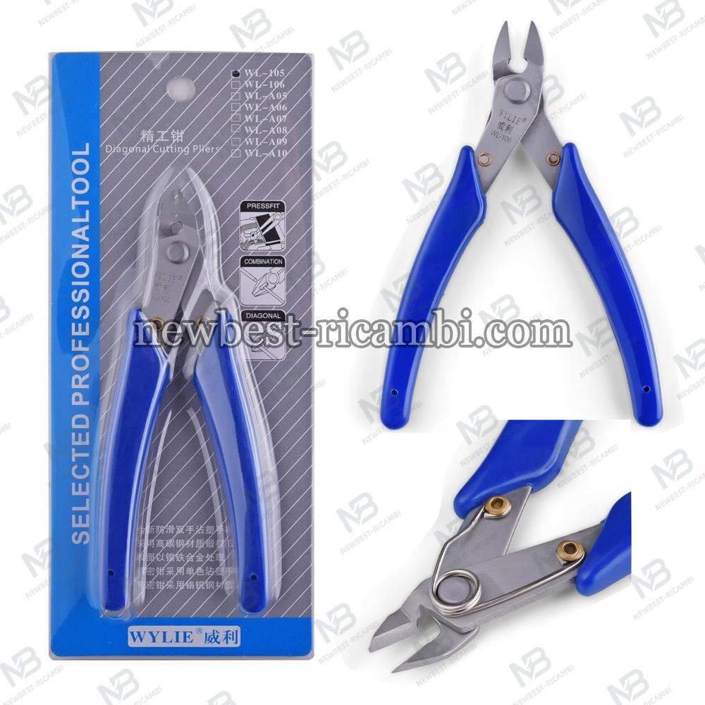 Tool Parts WYLIE WL-105 Precise Pliers Diagonal Cutting Pliers Scissors Professional
