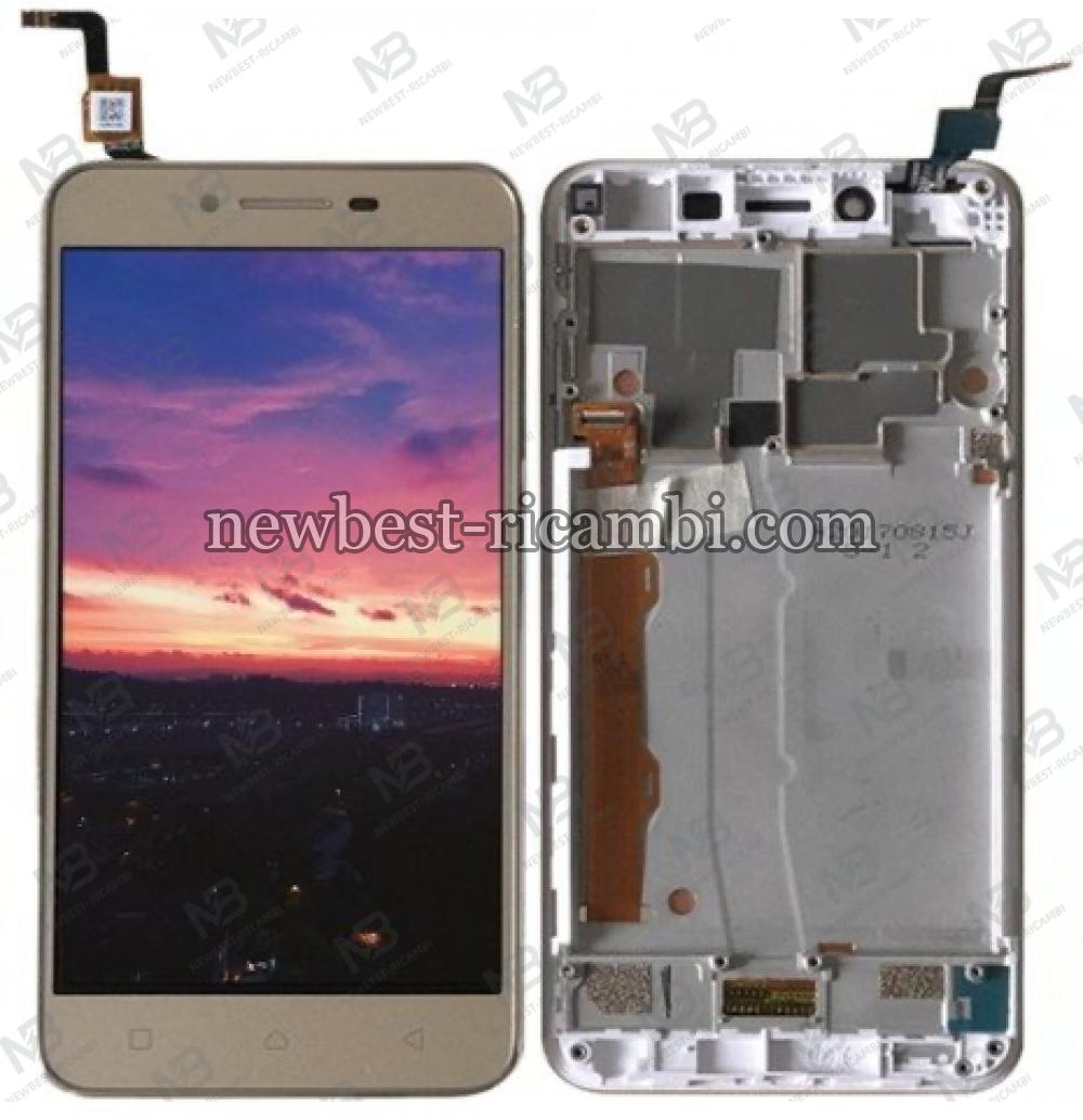 Motorola/Lenovo Vibe K5 Touch+Lcd+Frame Gold Original