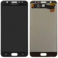 Samsung Galaxy J7 Prime G610 Touch+Lcd Black Service Pack