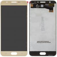 Samsung Galaxy J7 Prime G610 Touch+Lcd Gold Service Pack