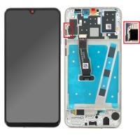 Huawei P30 Lite / New Edition (Back Camera 48 Mp Version) Touch + Lcd + Frame White Original