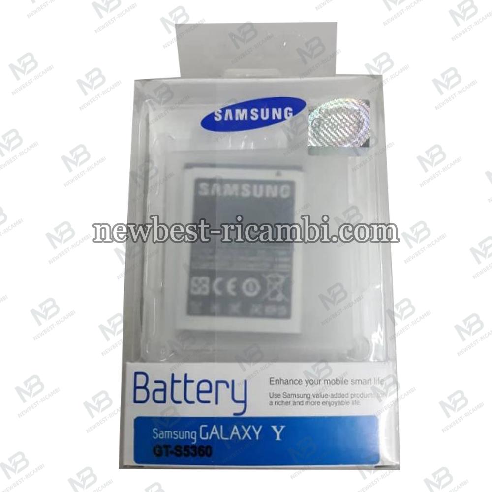 samsung Galaxy Y pro GT-B5510 GT-S5360 S5380 S5300 original battery in blister