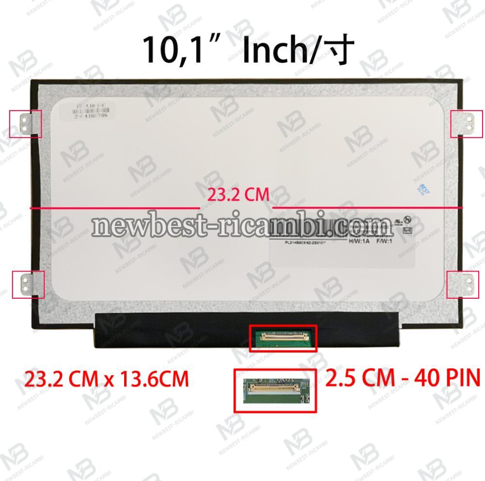 computer led 10.1" B101AW06 40 pin lcd display