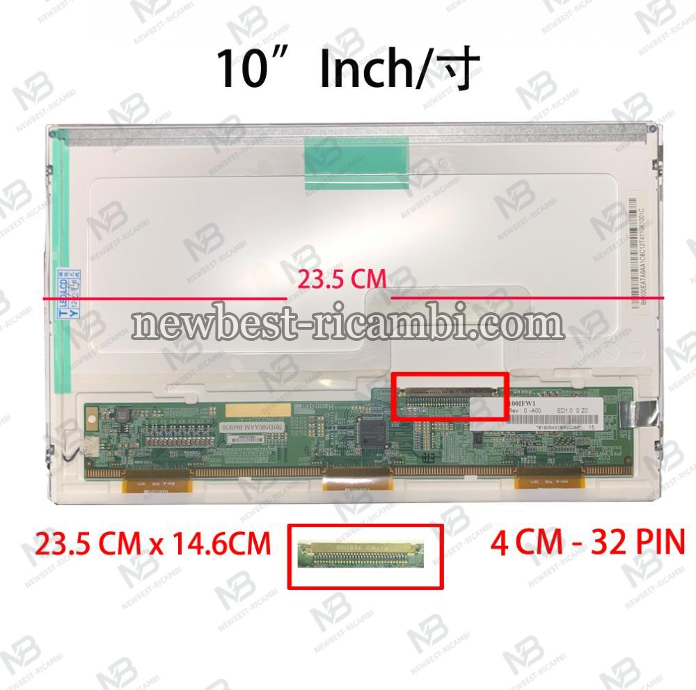 computer led 10" 100IFW1 32 pin lcd display