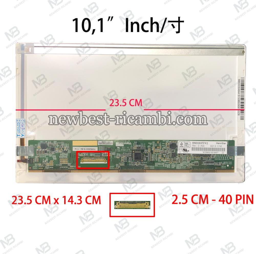 computer led 10.1" LTN101NT06-20340 pin lcd display