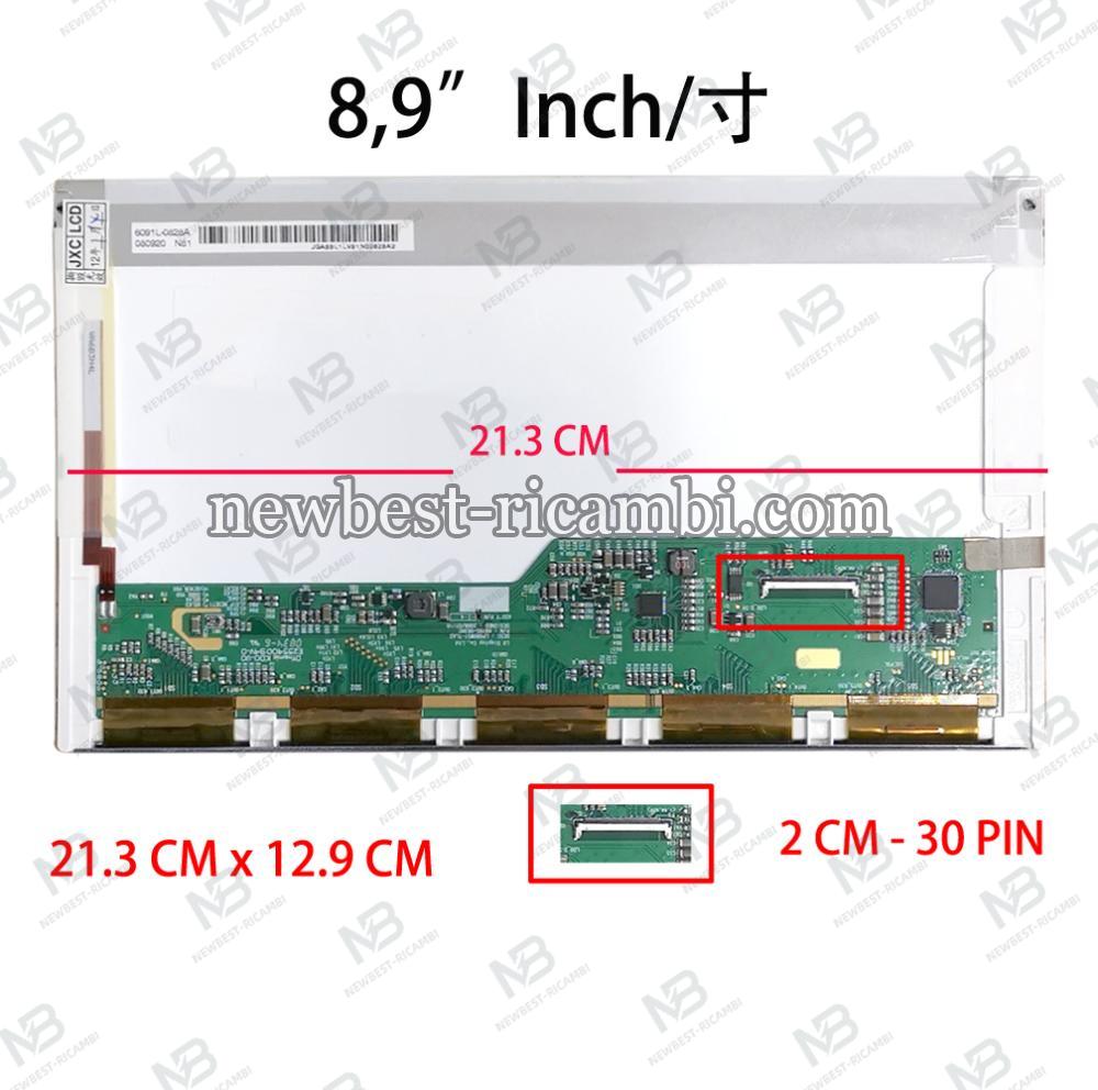 computer led 8.9" LP089WS1(TL)(B1) 30 pin lcd display