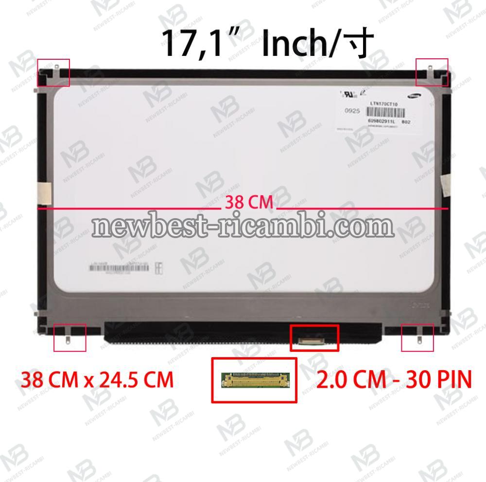 computer led 17.1" LP171WU6(TL)(A2) 30 pin lcd  display