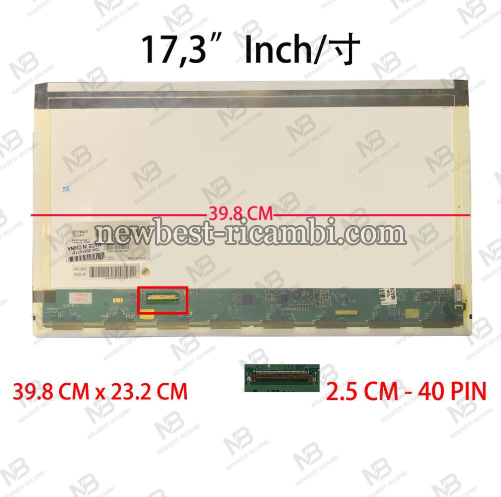 computer 17.3" HD led LTN173KT01 40PIN display