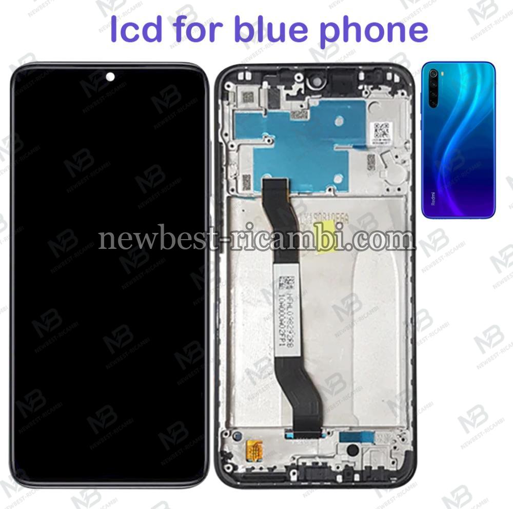 Xiaomi Redmi Note 8 Touch + Lcd + Frame Blue