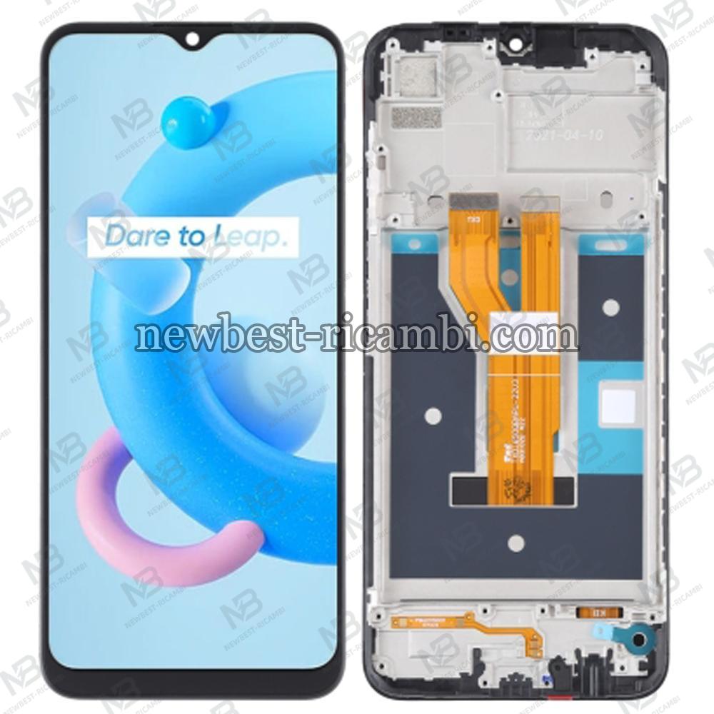 Realme C20 Touch+Lcd+Frame Black  Original