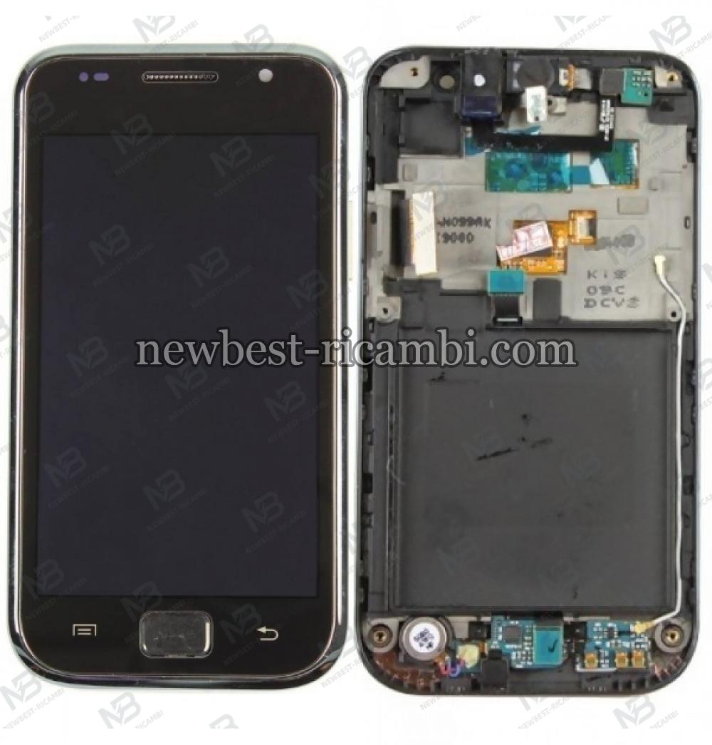 Samsung Galaxy S1 I9000 Touch+Lcd+Frame Black Original Used A