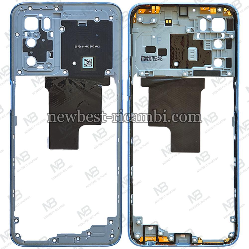Oppo A16S (CPH2271) Frame B + Side Key Blue