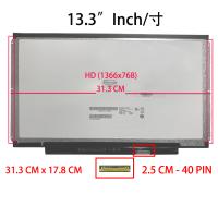 computer led 13.3" LTN133AT27-202 HD (1366x768) 40 pin lcd display