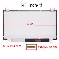 notebook display lcd led 14.0 B140XTN07.1 30 PIN lcd display