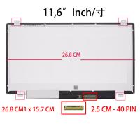 computer led 11.6" N116BGE 40 pin lcd display