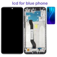 xiaomi redmi note 8 touch+lcd+frame blue