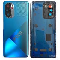 Xiaomi Poco F3 Back Cover+Camera Glass Blue Original