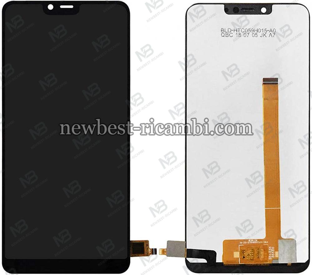 wiko view 2 go/view 2 plus touch+lcd black