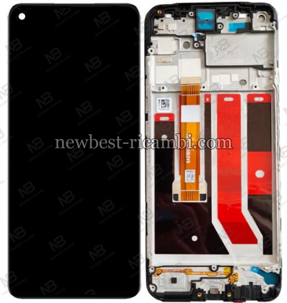 Oppo A53 2020 / A53S Touch + Lcd + Frame Black Original