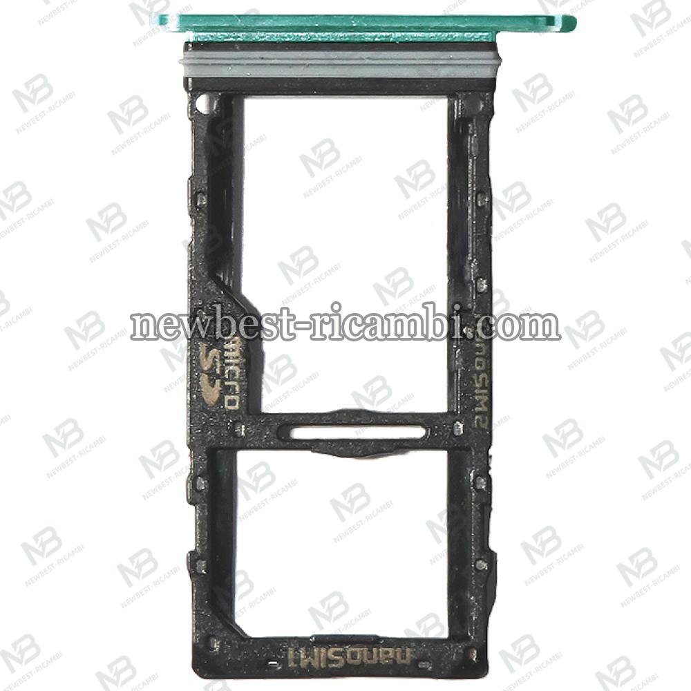 LG Velvet sim tray green