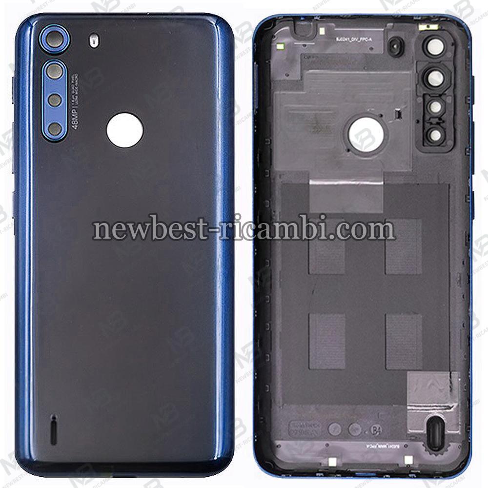Motorola One Fusion XT2073 Back Cover Blue Original