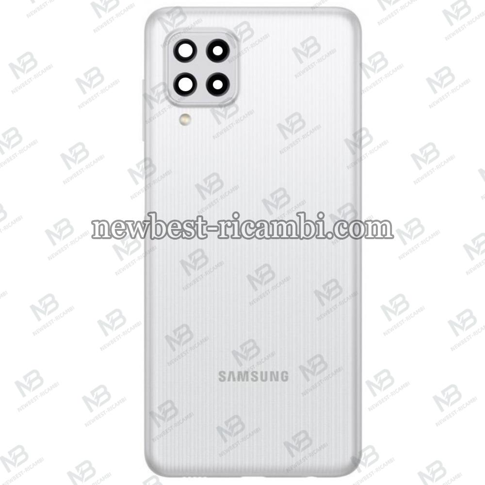 Samsung Galaxy M22 M225 Back Cover+Camera Glass White Original