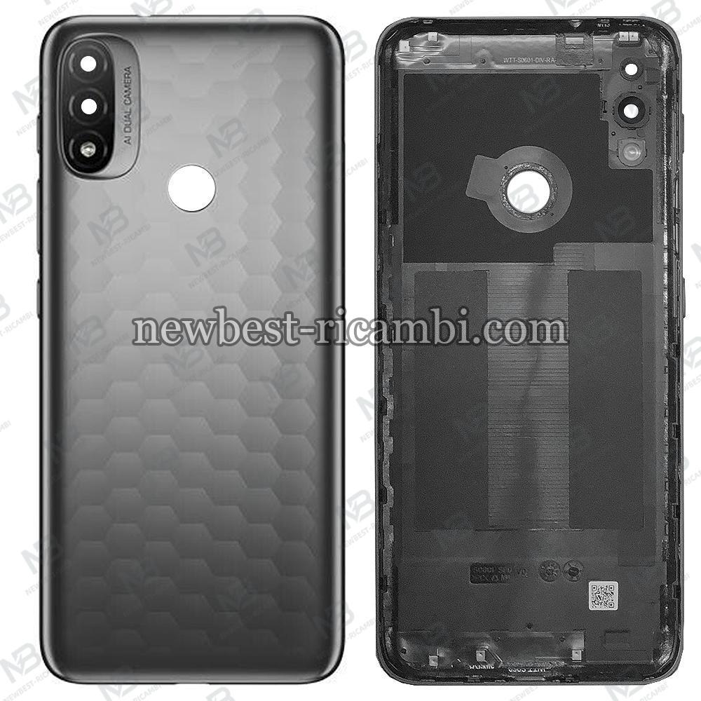 Motorola Moto E20 XT2155-3 Back Cover+Camera Glass Grey