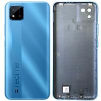 Realme C11 2021 Back Cover+Camera Glass Blue Original