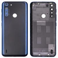 Motorola One Fusion XT2073 Back Cover Blue Original