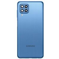 Samsung Galaxy M22 M225 Back Cover+Camera Glass Blue Original