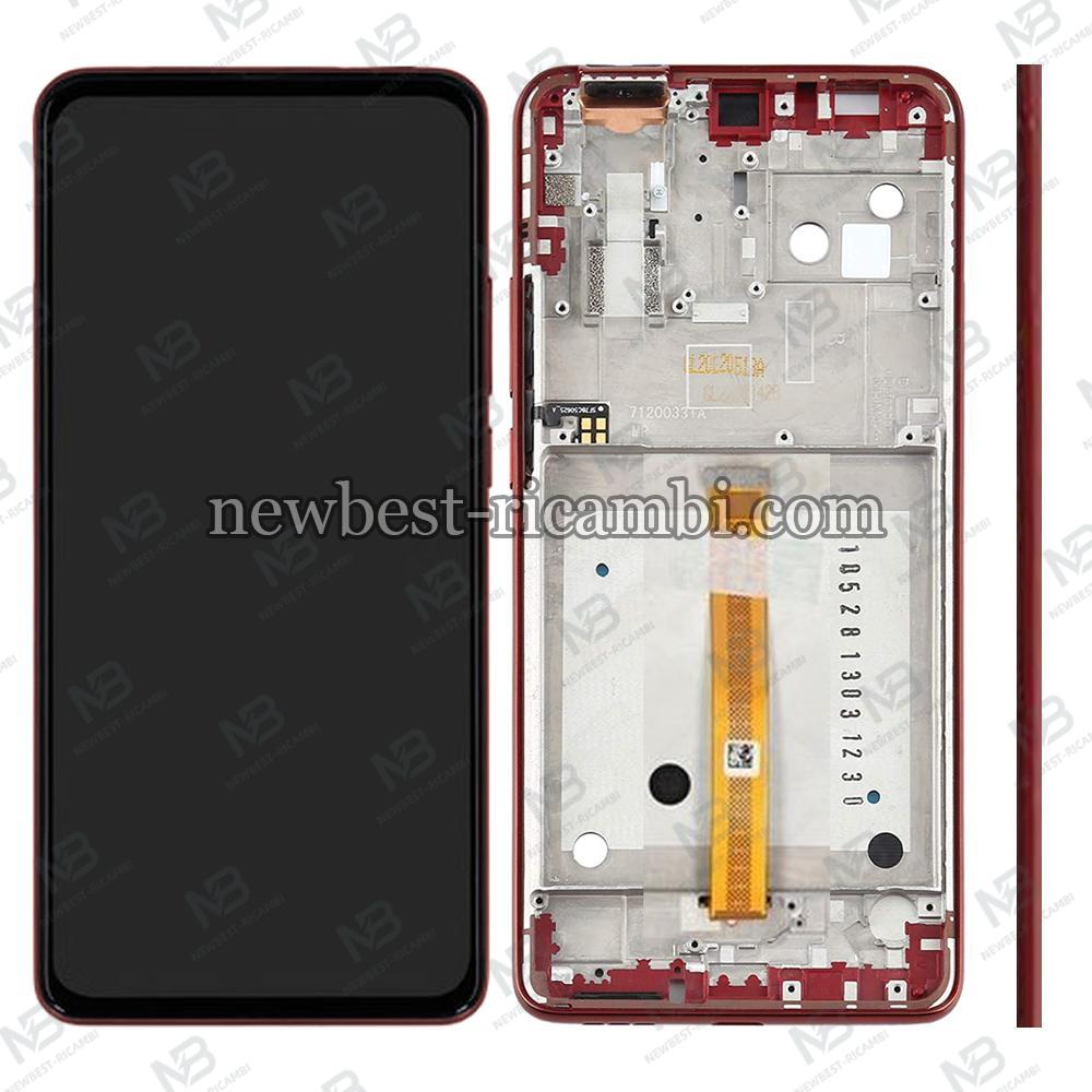 Motorola One Hyper XT2027 Touch + Lcd + Frame Orange Original
