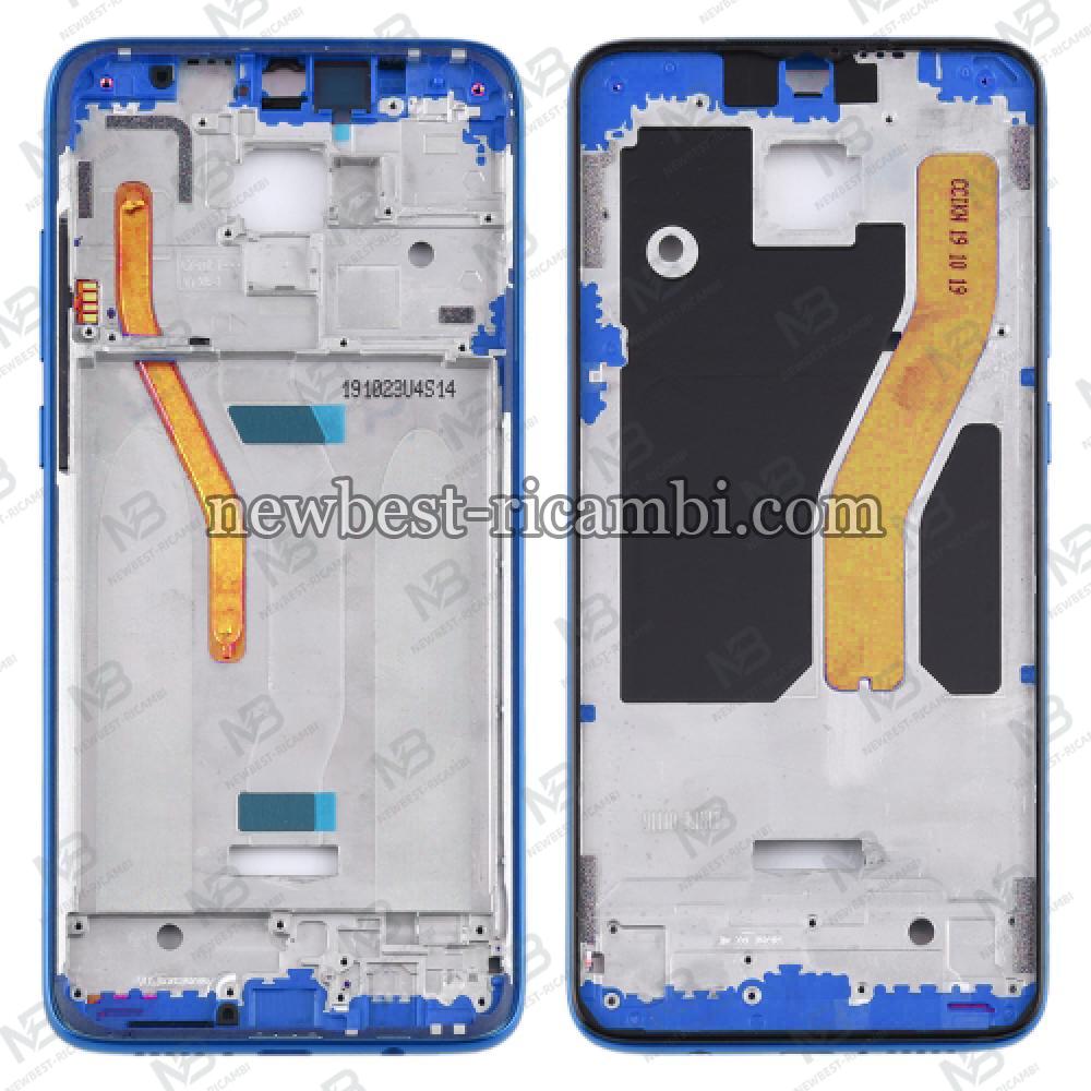 Xiaomi Redmi Note 8 Pro Lcd Display Support Frame Blue