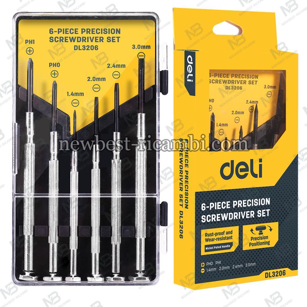 Deli Tools Precision Screwdriver EDL3206 In Blister