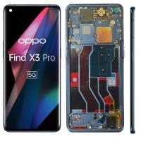 Oppo Find X3 Pro (CPH2173) Touch + Lcd + Frame Blue Service Pack