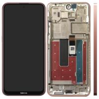 Nokia X20 Ta-1341 Touch+Lcd+Frame Bronze Original