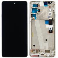Motorola Edge 20 XT2143 Touch+Lcd+Frame White Service Pack