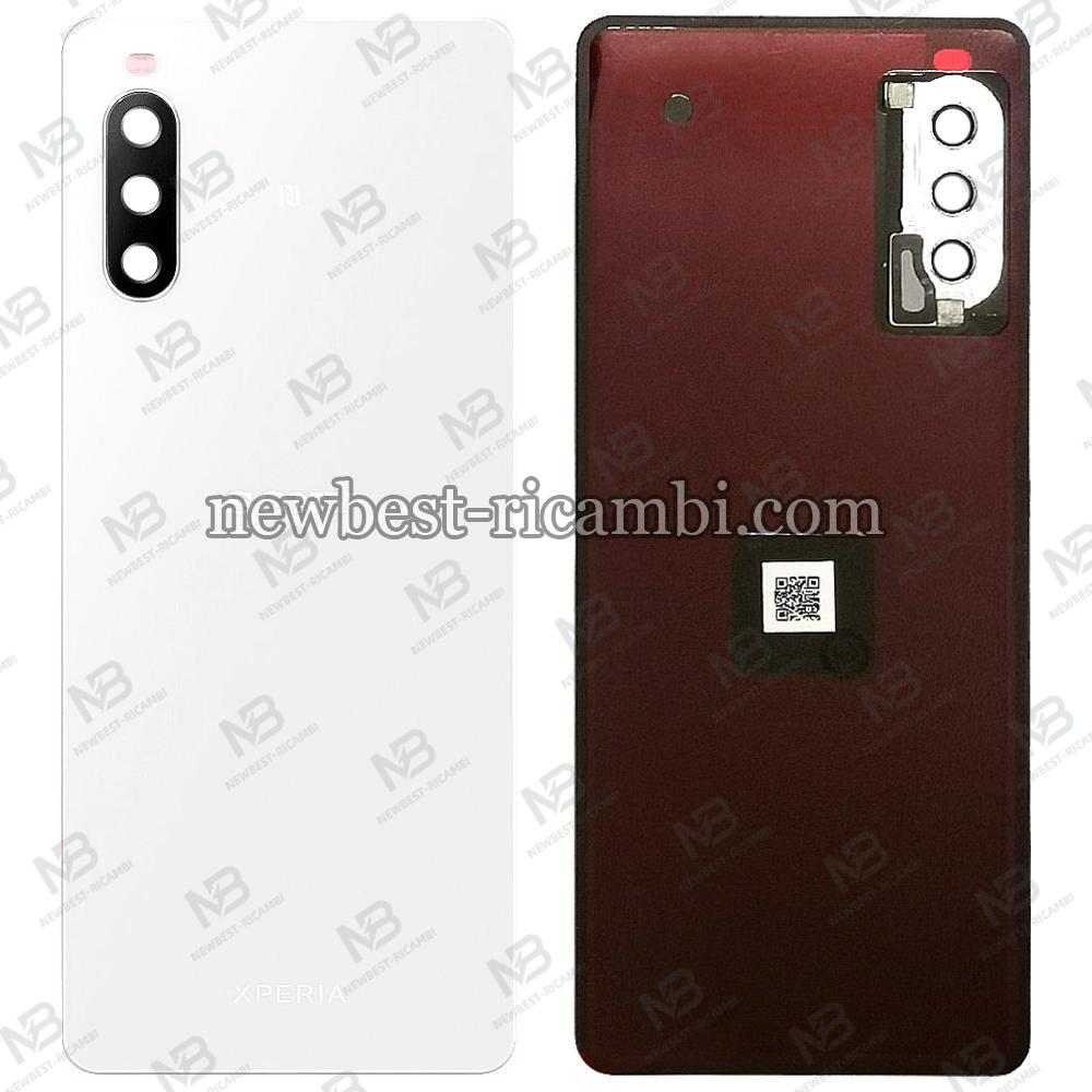 Sony Xperia 10 III （3 generation) Back Cover+Camera Glass White Original