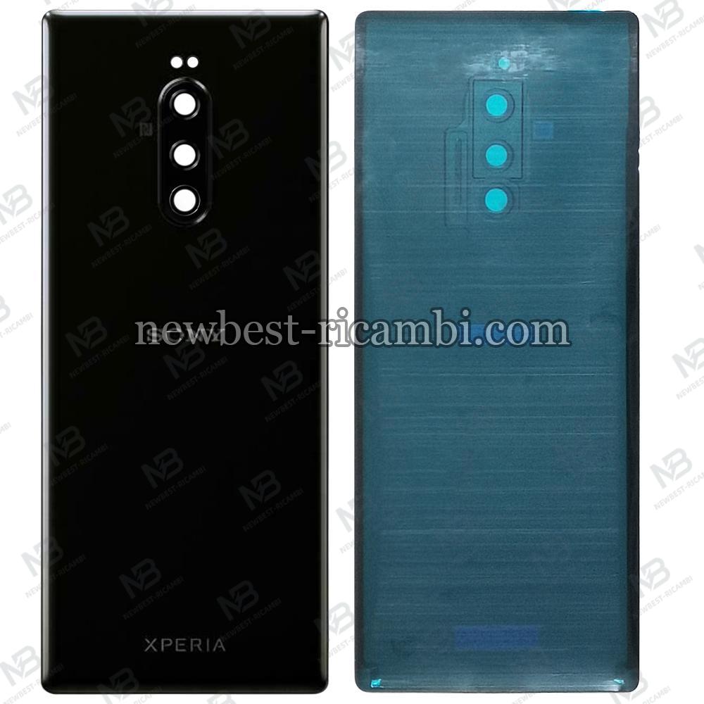 Sony Xperia 1 Back Cover+Camera Glass Black Original