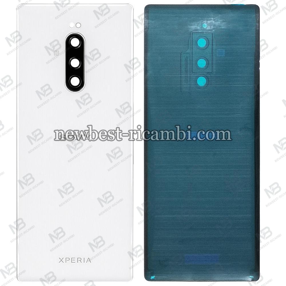 Sony Xperia 1 Back Cover+Camera Glass White Original