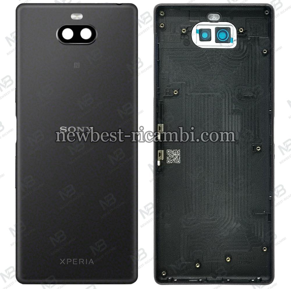 Sony Xperia 10 Back Cover+Camera Glass Black Original